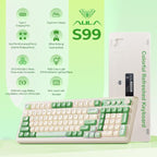 Tri-Mode Retro Gaming Keyboard