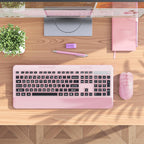Silent Wireless Keyboard and Mouse Combo