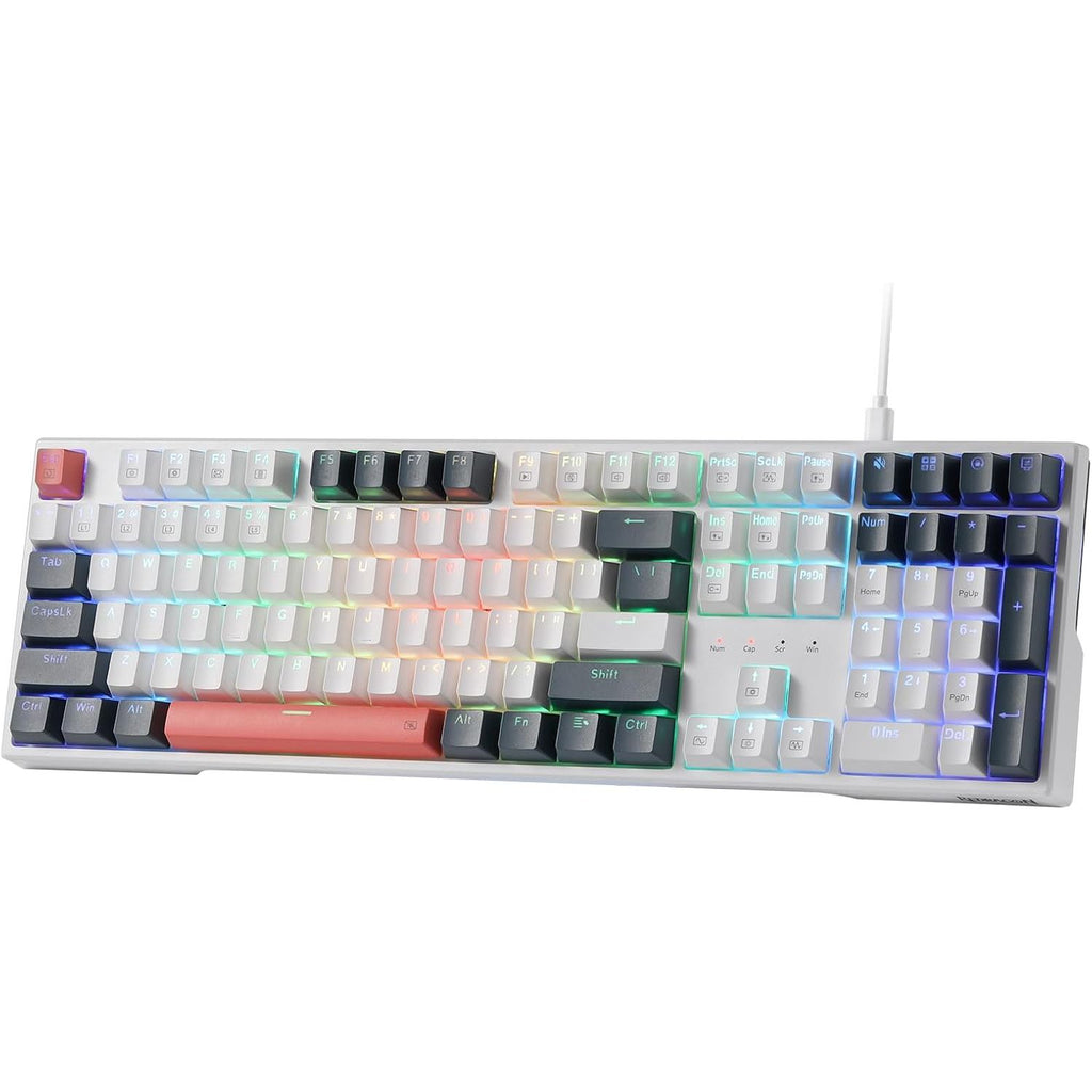 Full Size Hot-Swappable RGB Mechanical Keyboard